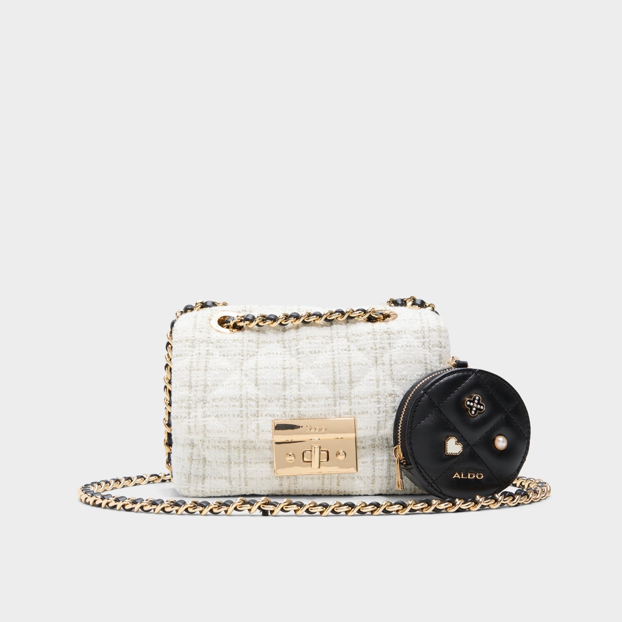 Aldo Letissee in Black White - Crossbody bag Women|Bags