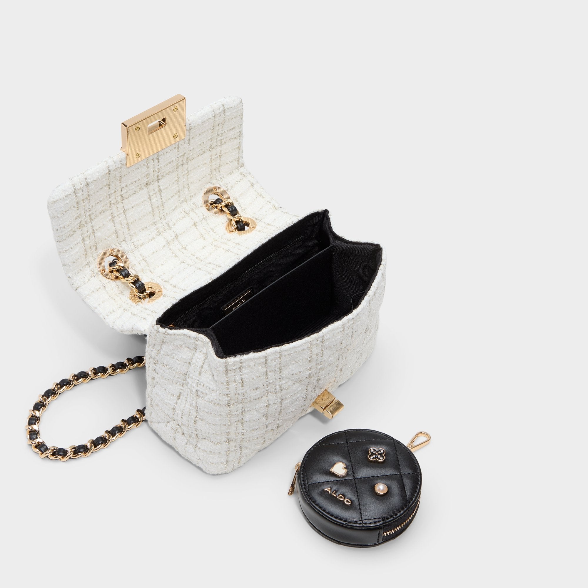 Aldo Letissee in Black White - Crossbody bag Women|Bags