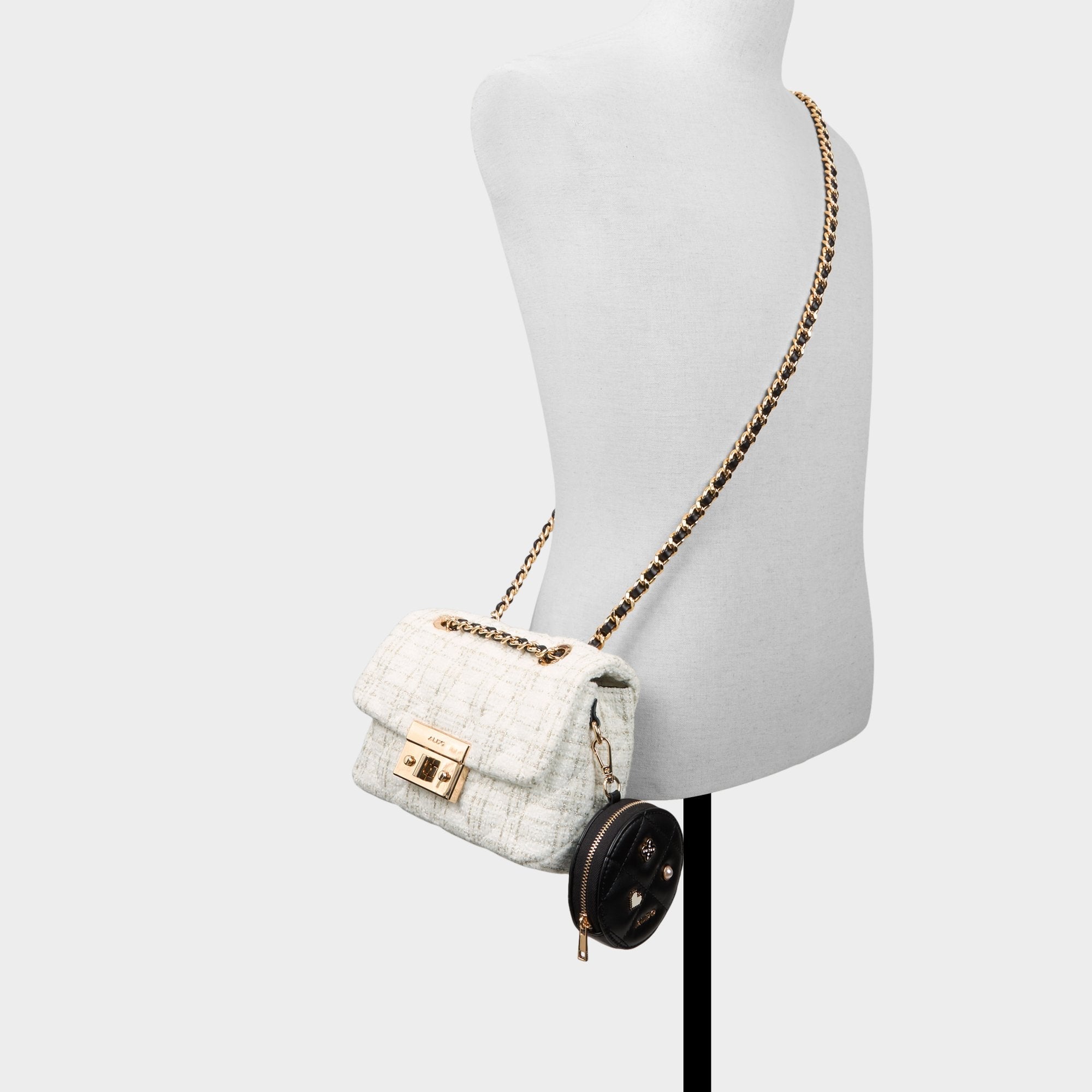 Aldo Letissee in Black White - Crossbody bag Women|Bags