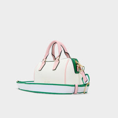 Aldo Fisney White Combo Women's Mini bags - Barrel bag Women
