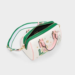 Aldo Fisney White Combo Women's Mini bags - Barrel bag Women