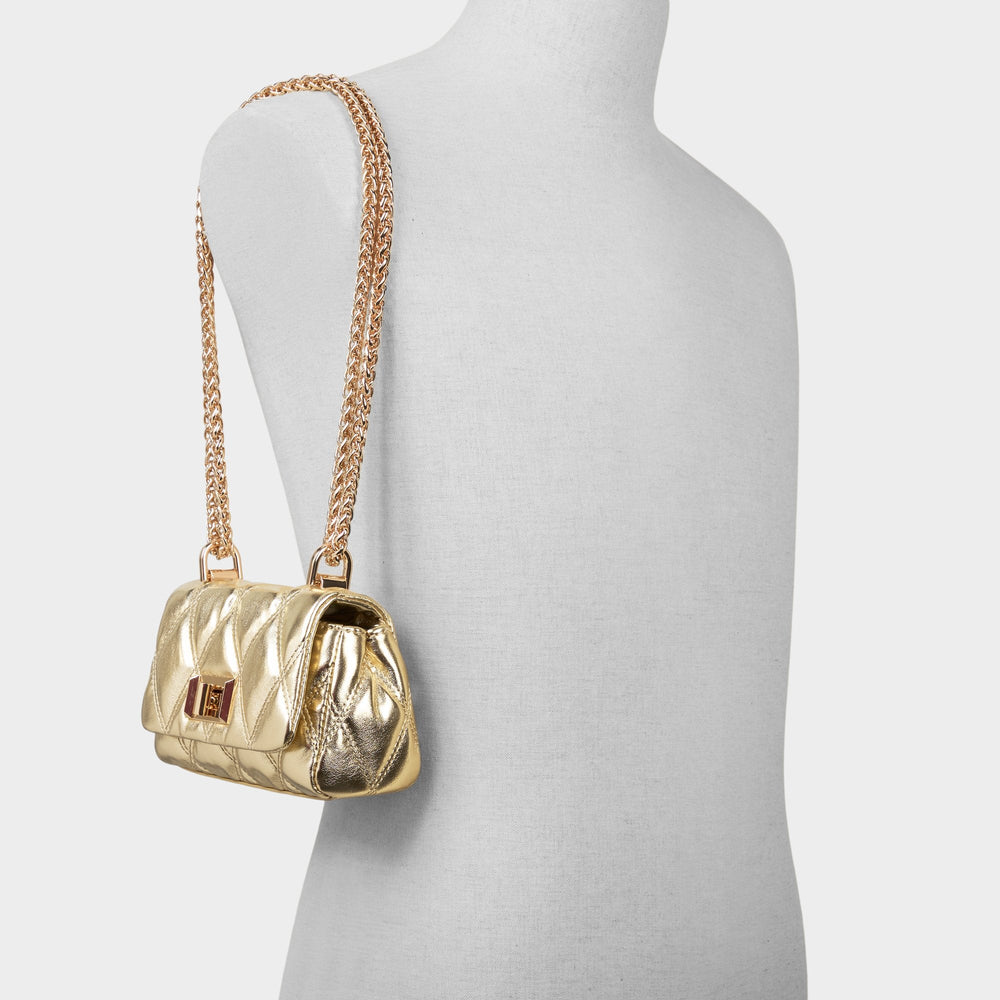 Aldo Ledia Gold Women's Iridescent metallics - Crossbody bag Women|Bags