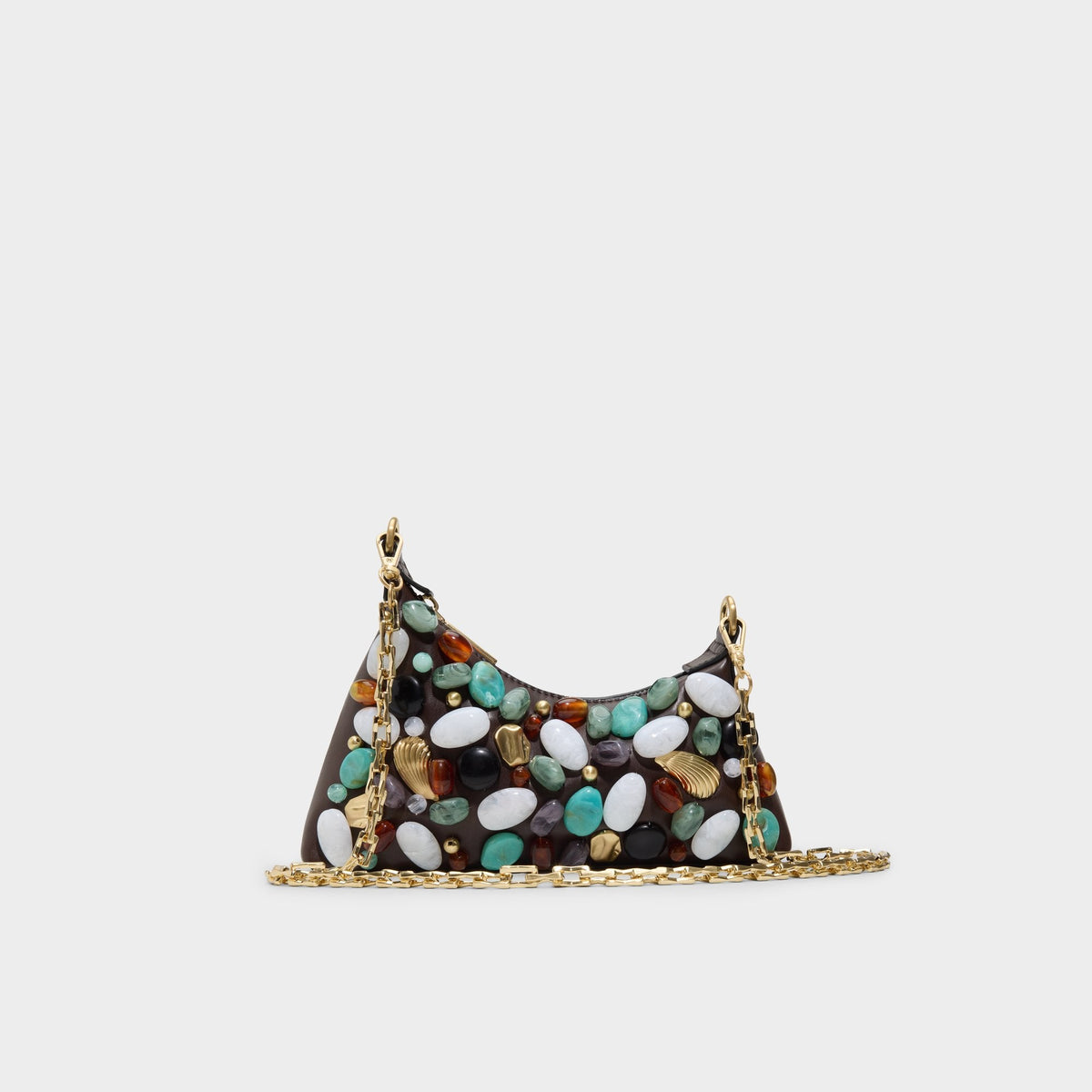 Aldo Coastalgemm in Dark Brown - Shoulder bag Women|Bags
