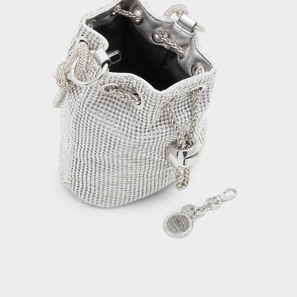 Aldo Marvelax Silver Women's Top Handle Bags - Bucket bag Women