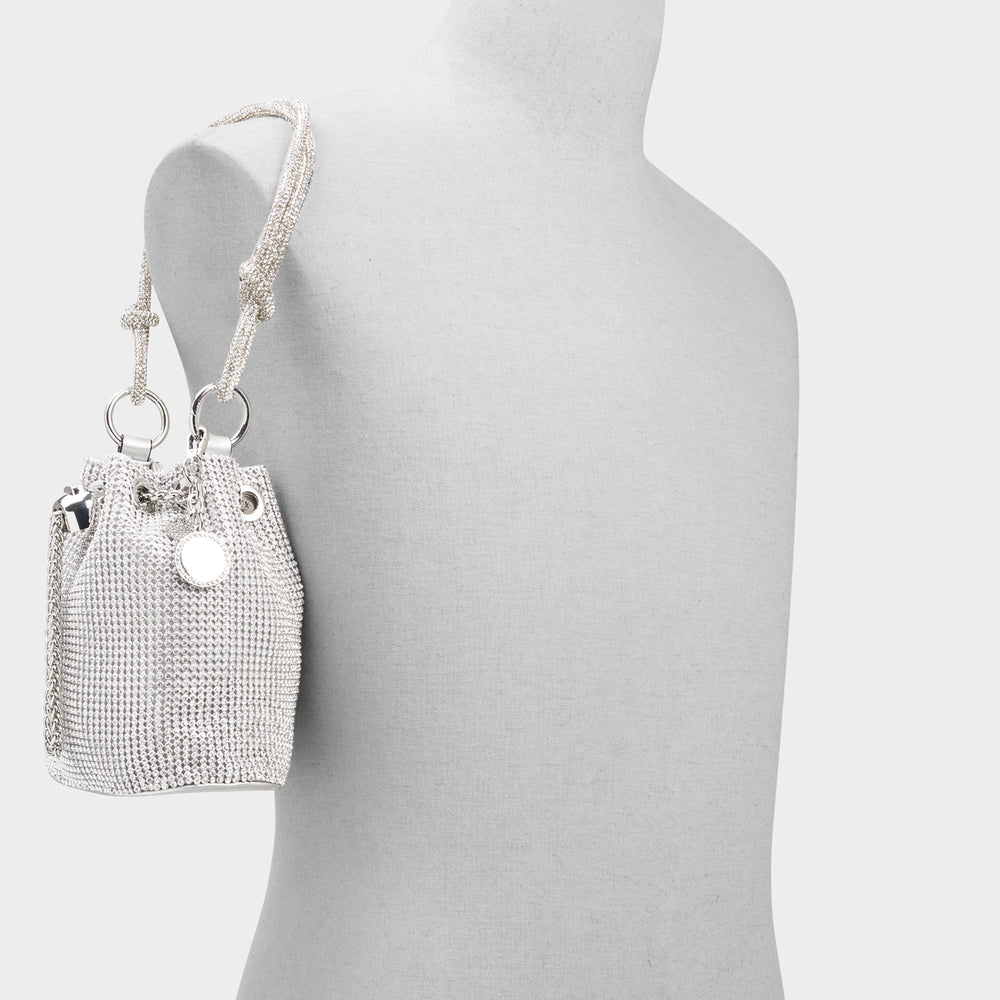 Aldo Marvelax Silver Women's Top Handle Bags - Bucket bag Women