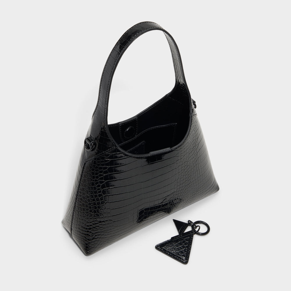 Aldo Smallharperr Black/Black Women's Shoulder Bags - Hobo bag Women|Bags