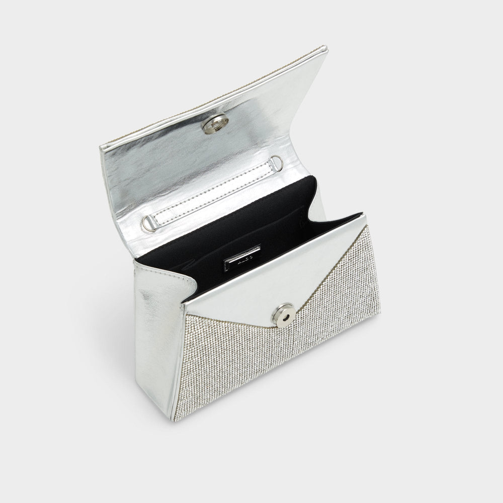 Aldo Felisiax Silver Women's Top Handle Bags - Top handle bag Women