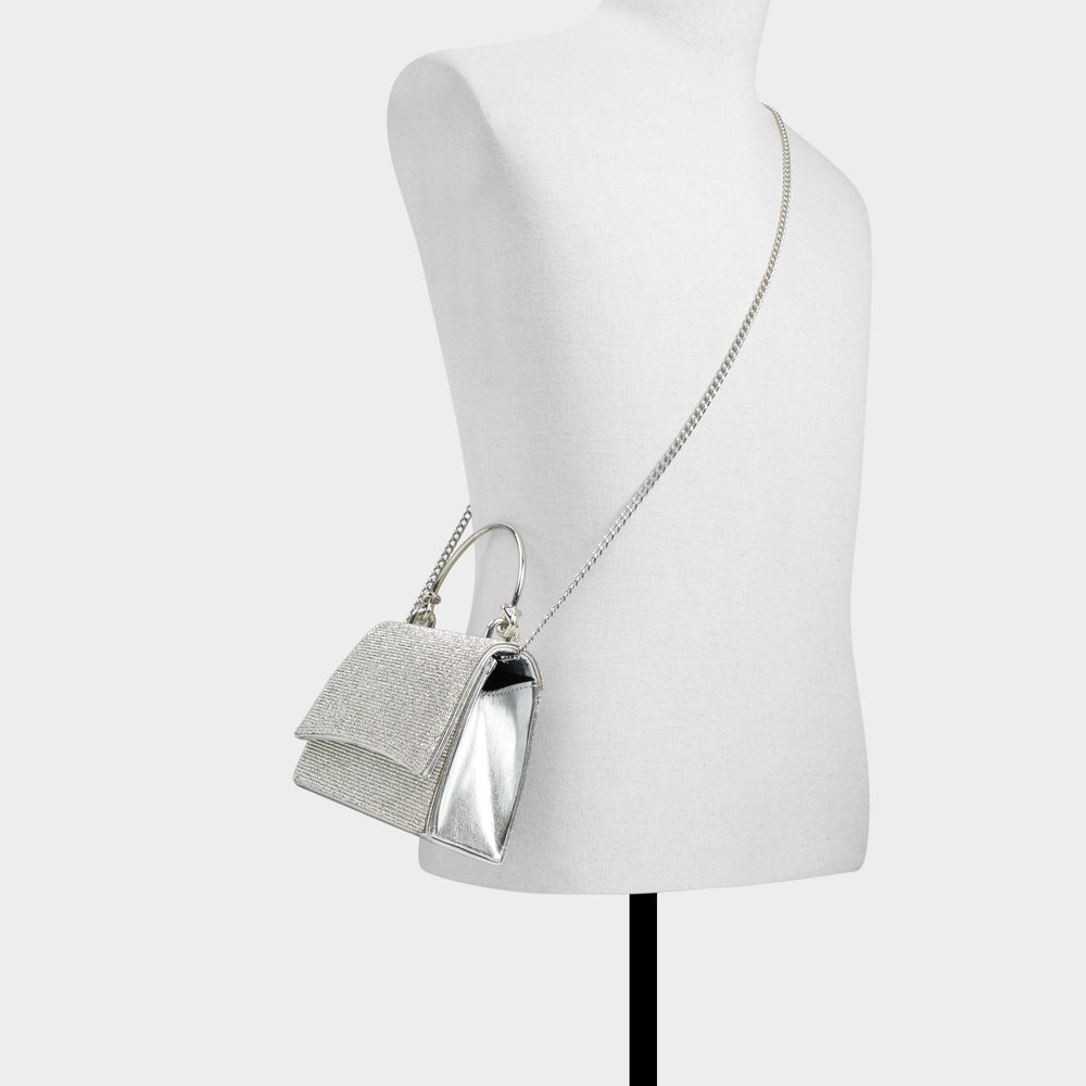 Aldo Felisiax Silver Women's Top Handle Bags - Top handle bag Women