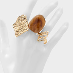 Aldo Tortoise in Light Brown - Ring Women|Accessories