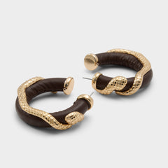 Aldo Snakella in Light Brown - Earrings Women|Accessories|New