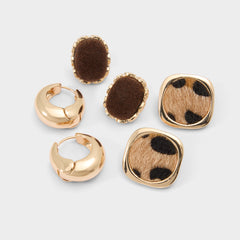 Aldo Wildchic in Other Brown - Earring set Women|Accessories