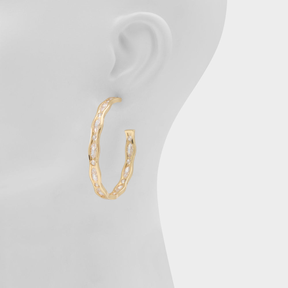 Aldo Cynthyia in Gold Clear Multi - Earrings Women|Accessories|New