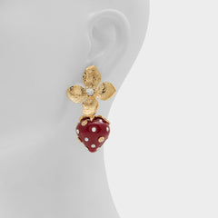 Aldo Berrybloom in Red - Earrings Women|Accessories|New