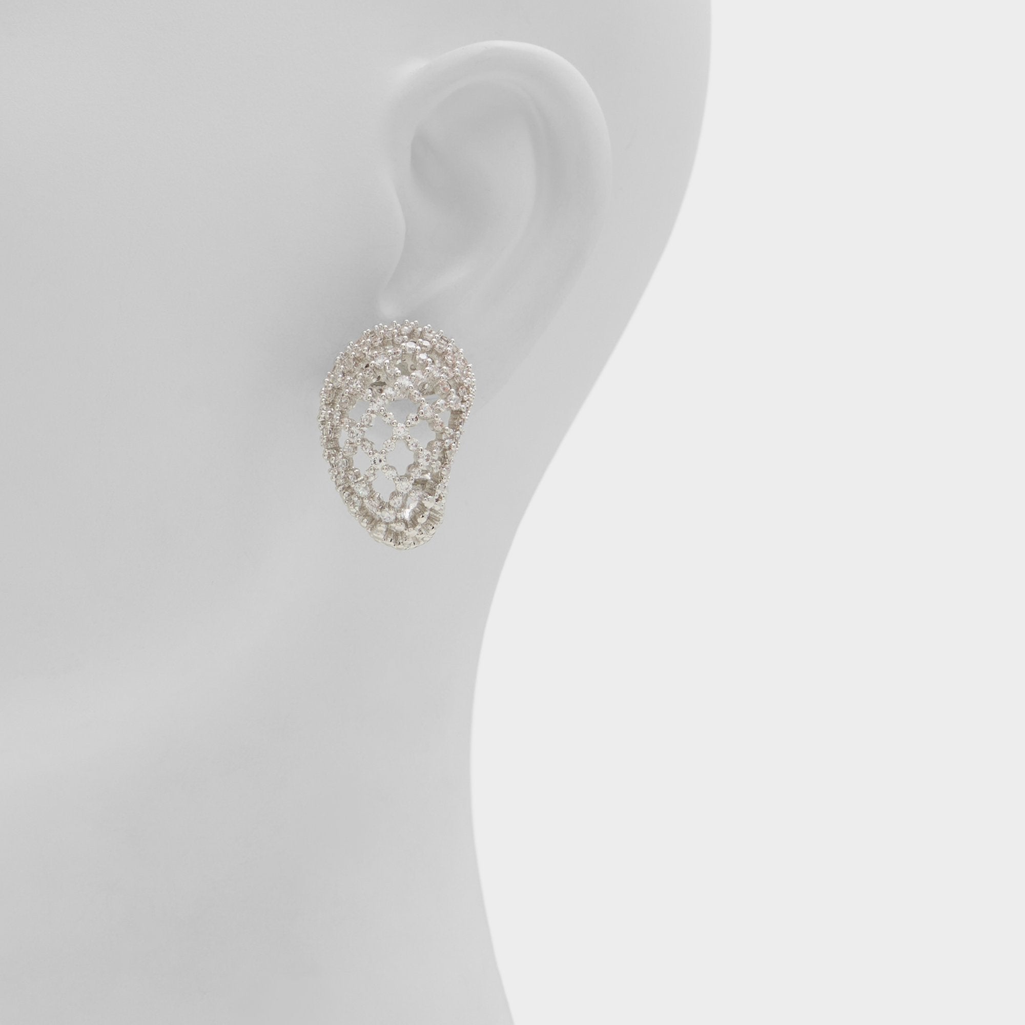 Aldo Mairah in Silver Clear Multi - Earrings Women|Accessories|New