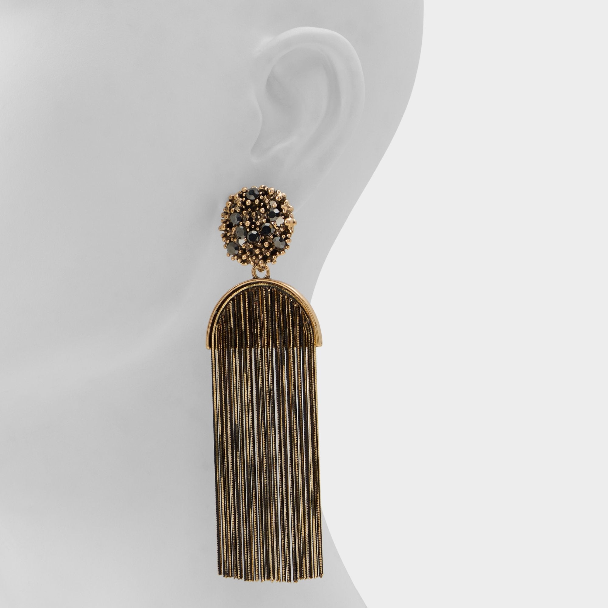 Aldo Nightfaller in Grey - Statement earrings Women|Accessories