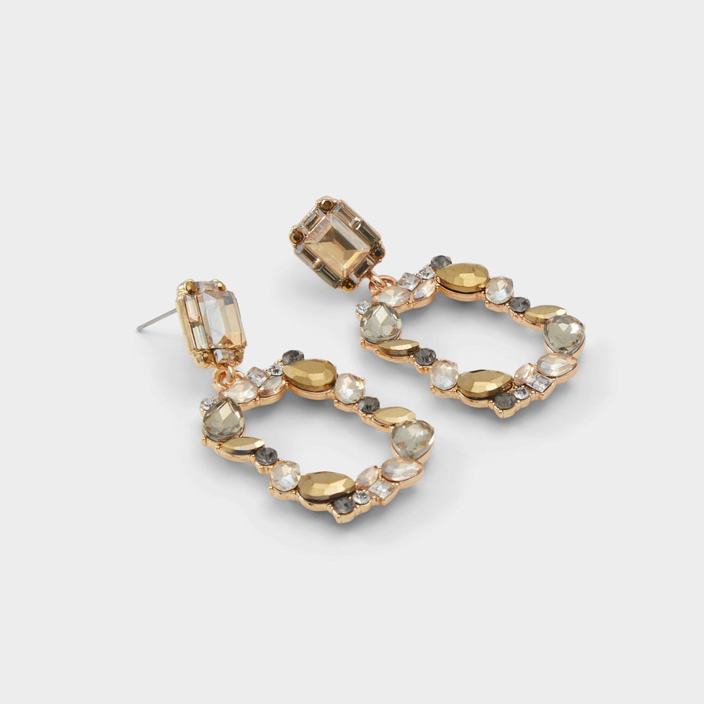 Aldo Lamasax in Champagne - Chandelier earrings Women|Accessories