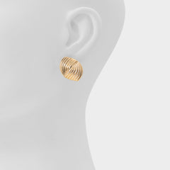 Aldo Buttons in Gold - Button earrings Women|Accessories