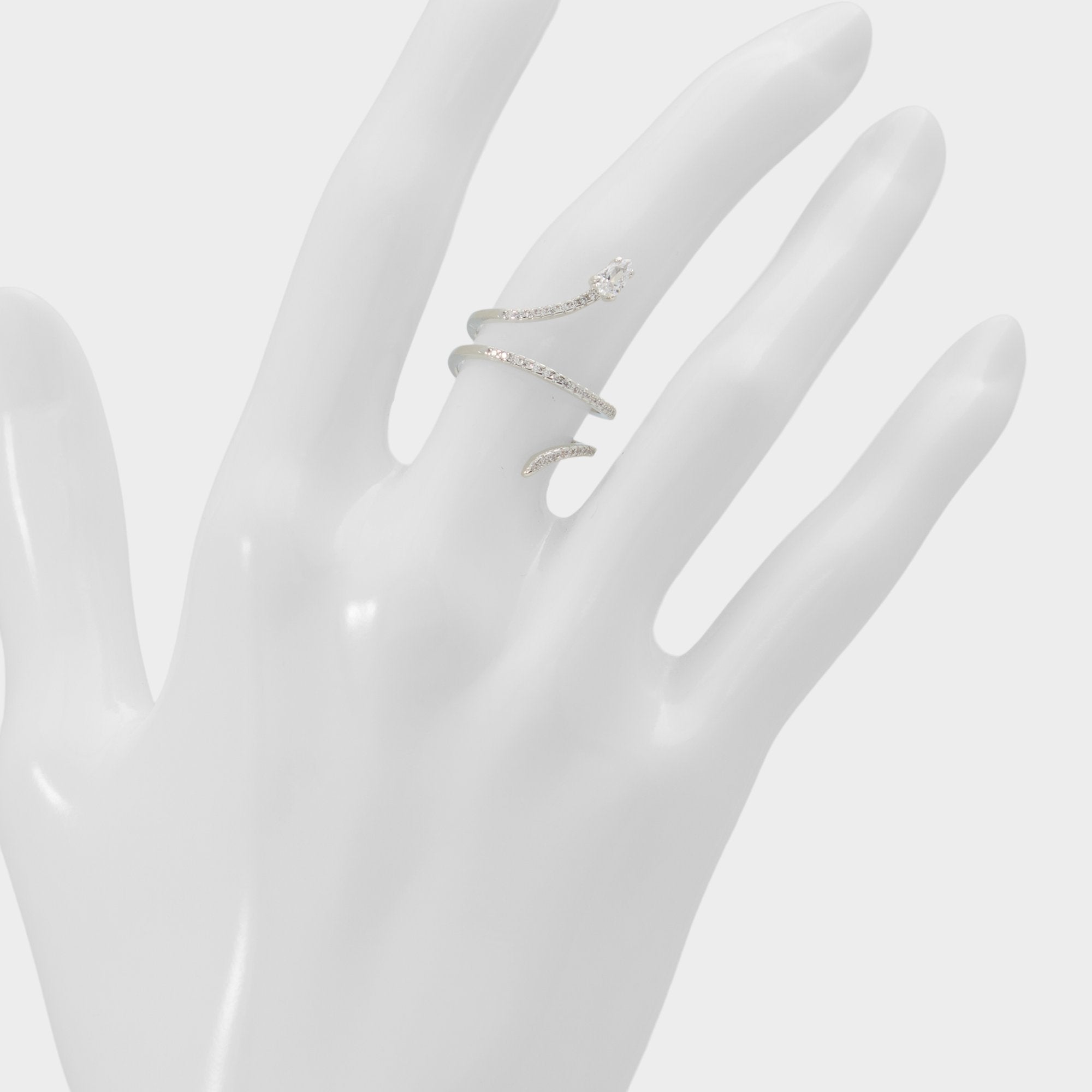 Aldo Mirienad in Silver Clear Multi - Ring Women|Accessories