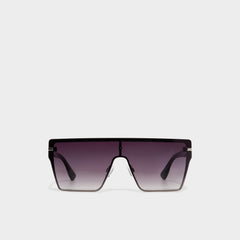 Aldo Gavenany Black/Silver Multi Women's Shield - Shield sunglasses Women|Accessories