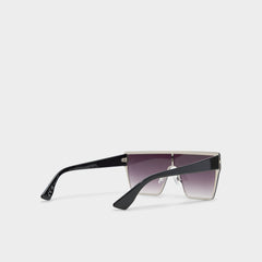 Aldo Gavenany Black/Silver Multi Women's Shield - Shield sunglasses Women|Accessories