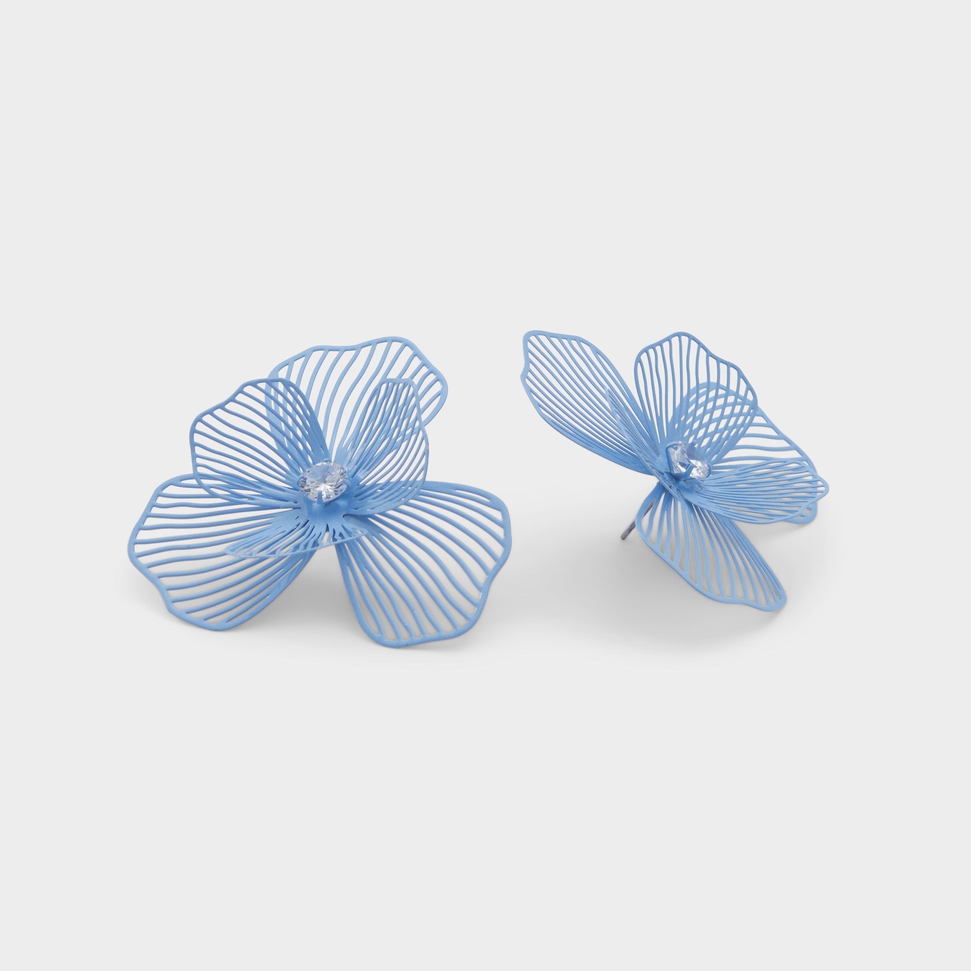 Aldo Petaldream Light Blue Women's Earrings - Earrings Women|Accessories