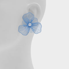 Aldo Petaldream Light Blue Women's Earrings - Earrings Women|Accessories