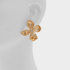 Aldo Floraluxe Gold/Clear Multi Women's Earrings - Earrings Women|Accessories