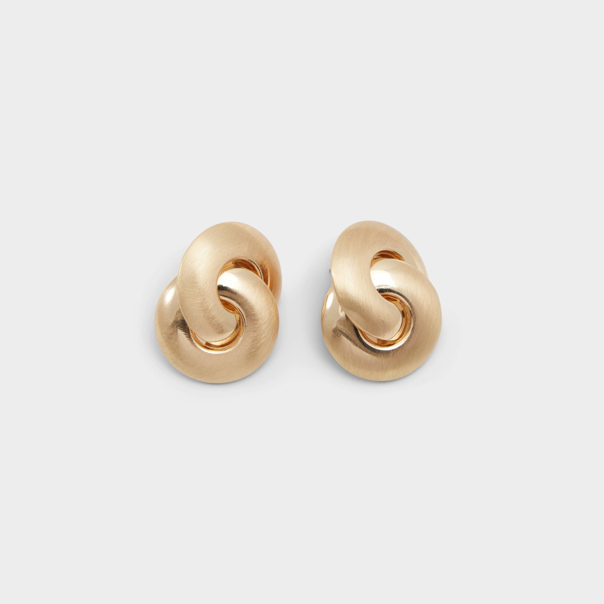 Aldo Bateriel Gold Women's Earrings - Button earrings Women