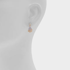 Aldo Cutesie Gold/Clear Multi Women's Earrings - Earrings Women|Accessories