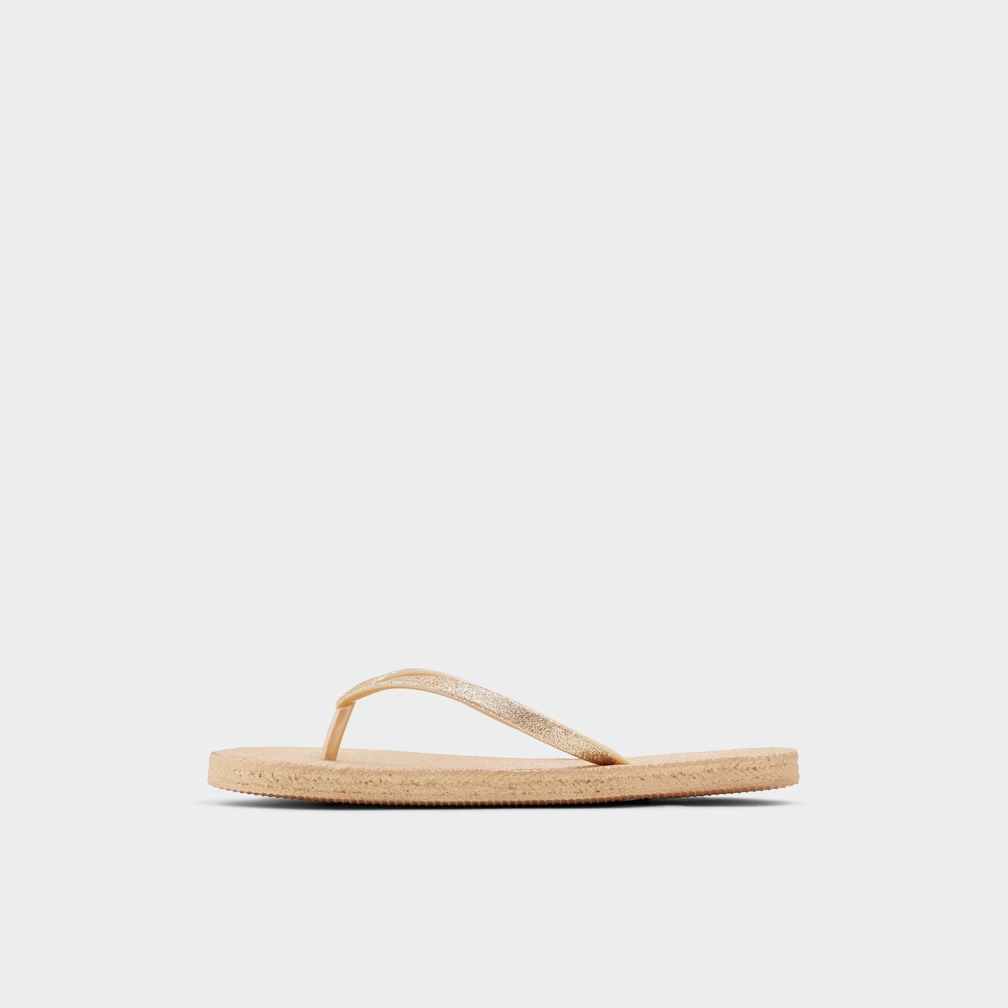 Aldo Aloomba Gold Women's Flats - Flip flop Women