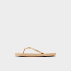 Aldo Aloomba Gold Women's Flats - Flip flop Women