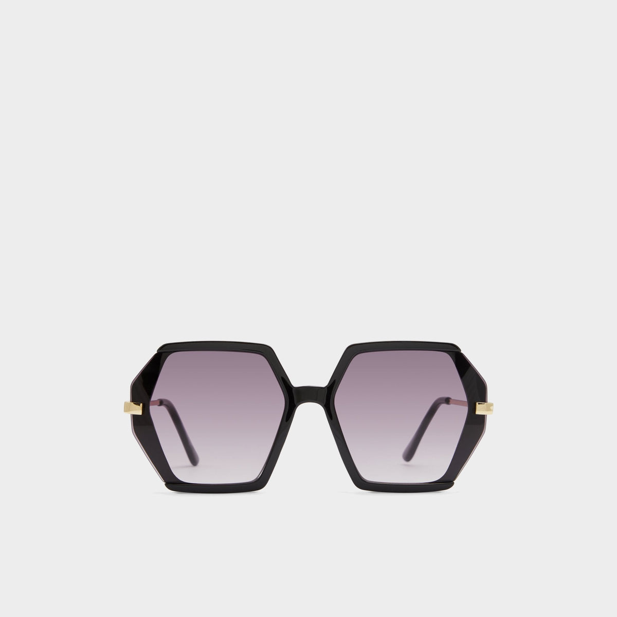 Aldo Yboa Black/Gold Multi Women's Statement sunglasses - Sunglasses Women|Accessories