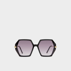 Aldo Yboa Black/Gold Multi Women's Statement sunglasses - Sunglasses Women|Accessories