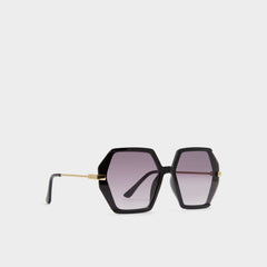 Aldo Yboa Black/Gold Multi Women's Statement sunglasses - Sunglasses Women|Accessories
