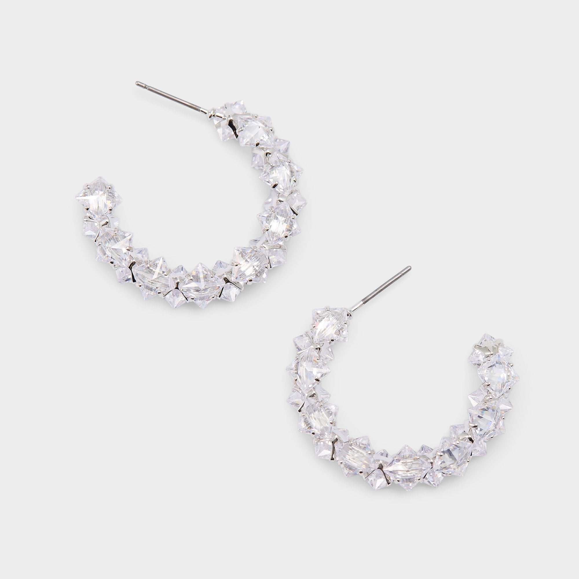 Aldo Adedrimar Silver/Clear Multi Women's Cubic Zirconia - Earrings Women|Accessories