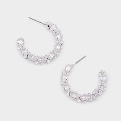 Aldo Adedrimar Silver/Clear Multi Women's Cubic Zirconia - Earrings Women|Accessories