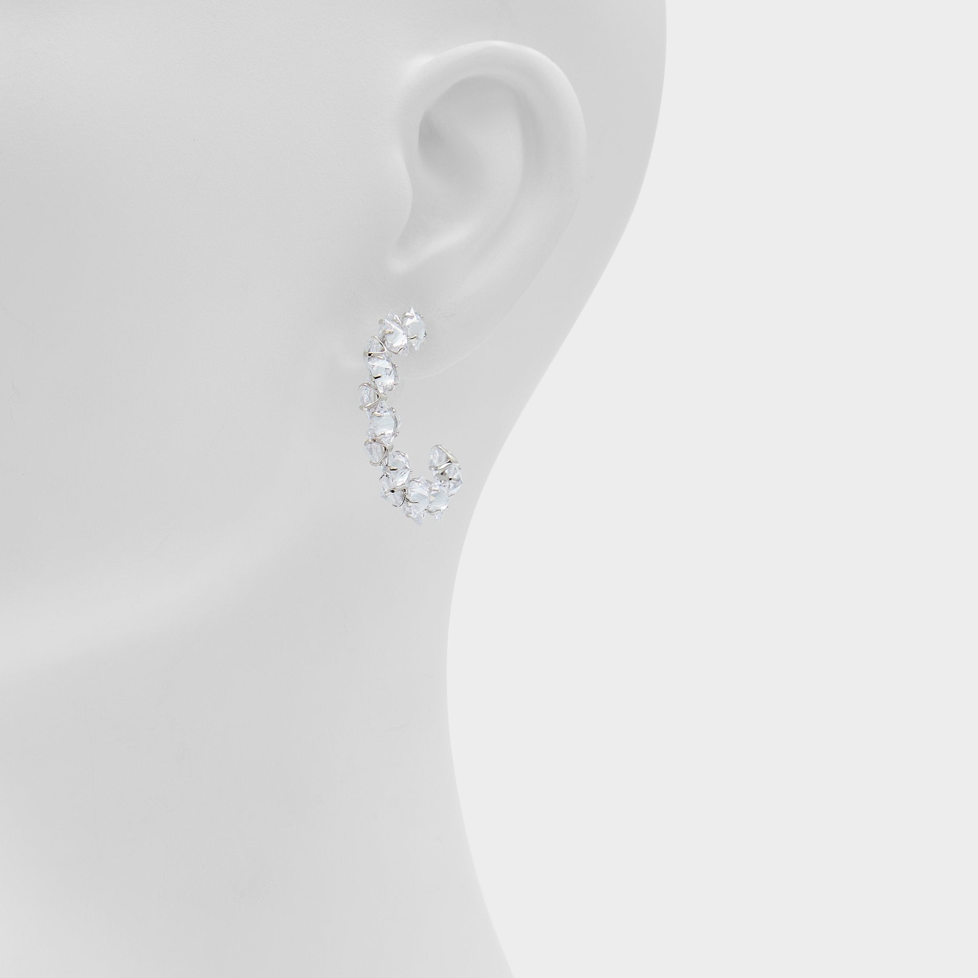 Aldo Adedrimar Silver/Clear Multi Women's Cubic Zirconia - Earrings Women|Accessories