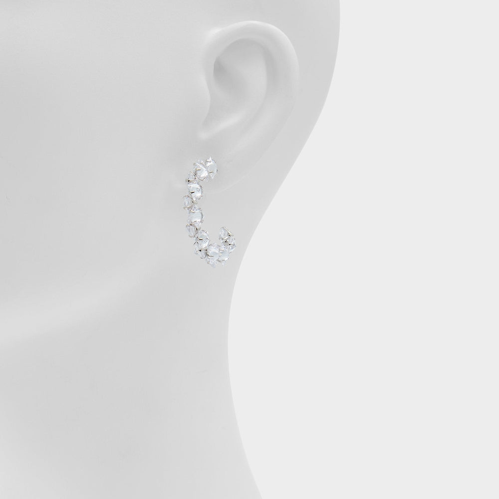 Aldo Adedrimar Silver/Clear Multi Women's Cubic Zirconia - Earrings Women|Accessories