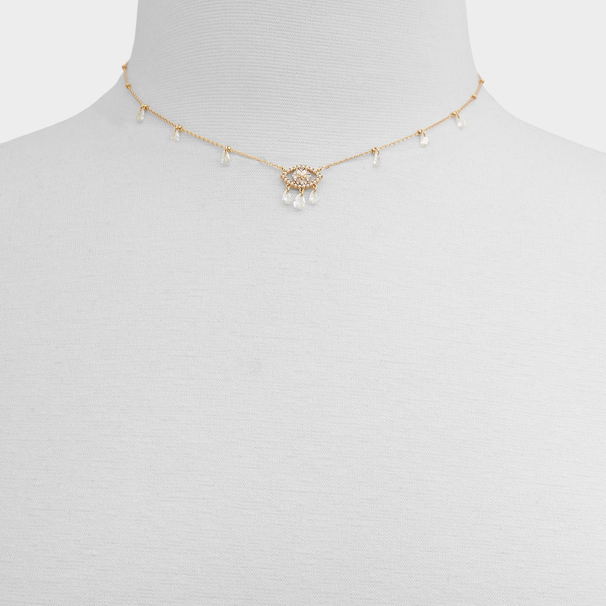 Aldo Umiramas Light Blue Women's Cubic Zirconia - Necklace Women|Accessories