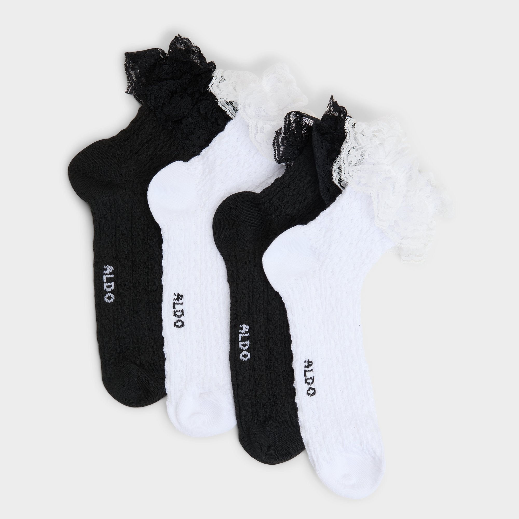 Aldo Lacefrills White Women's Socks - Socks Women|Accessories