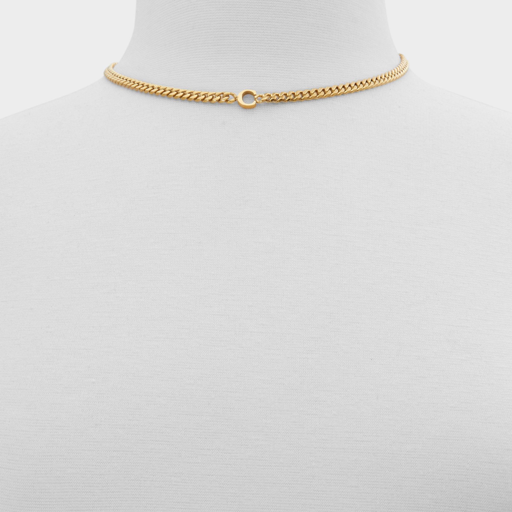 Aldo Yourletters Gold Women's Necklaces - Necklace Women|Accessories
