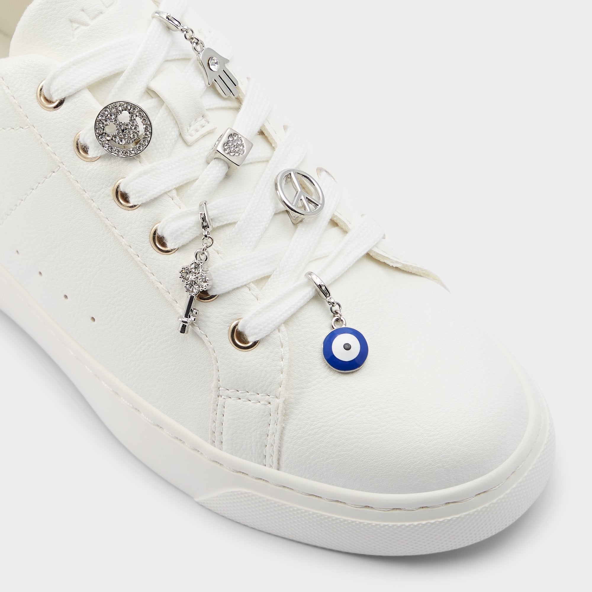 Aldo Lacecharms Silver/Clear Multi Women's Shoe Charms & Laces - Shoe charms Women|Accessories