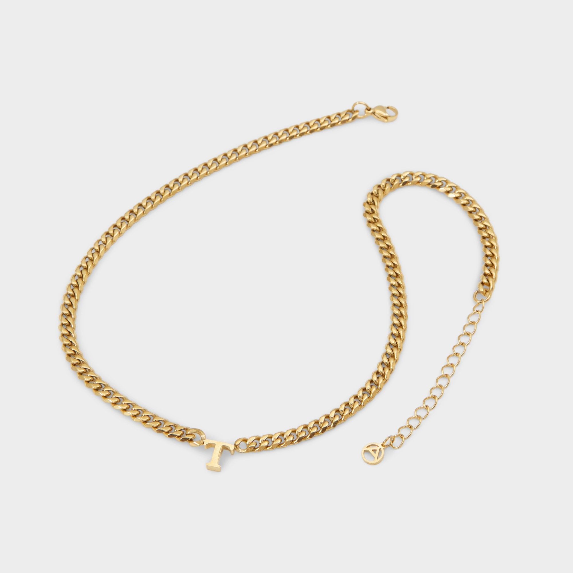 Aldo Yourletters Medium Yellow Women's Necklaces - Necklace Women|Accessories