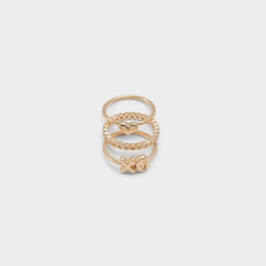 Aldo Sweetyheart Gold/Clear Multi Women's Cubic Zirconia - Ring Women|Accessories