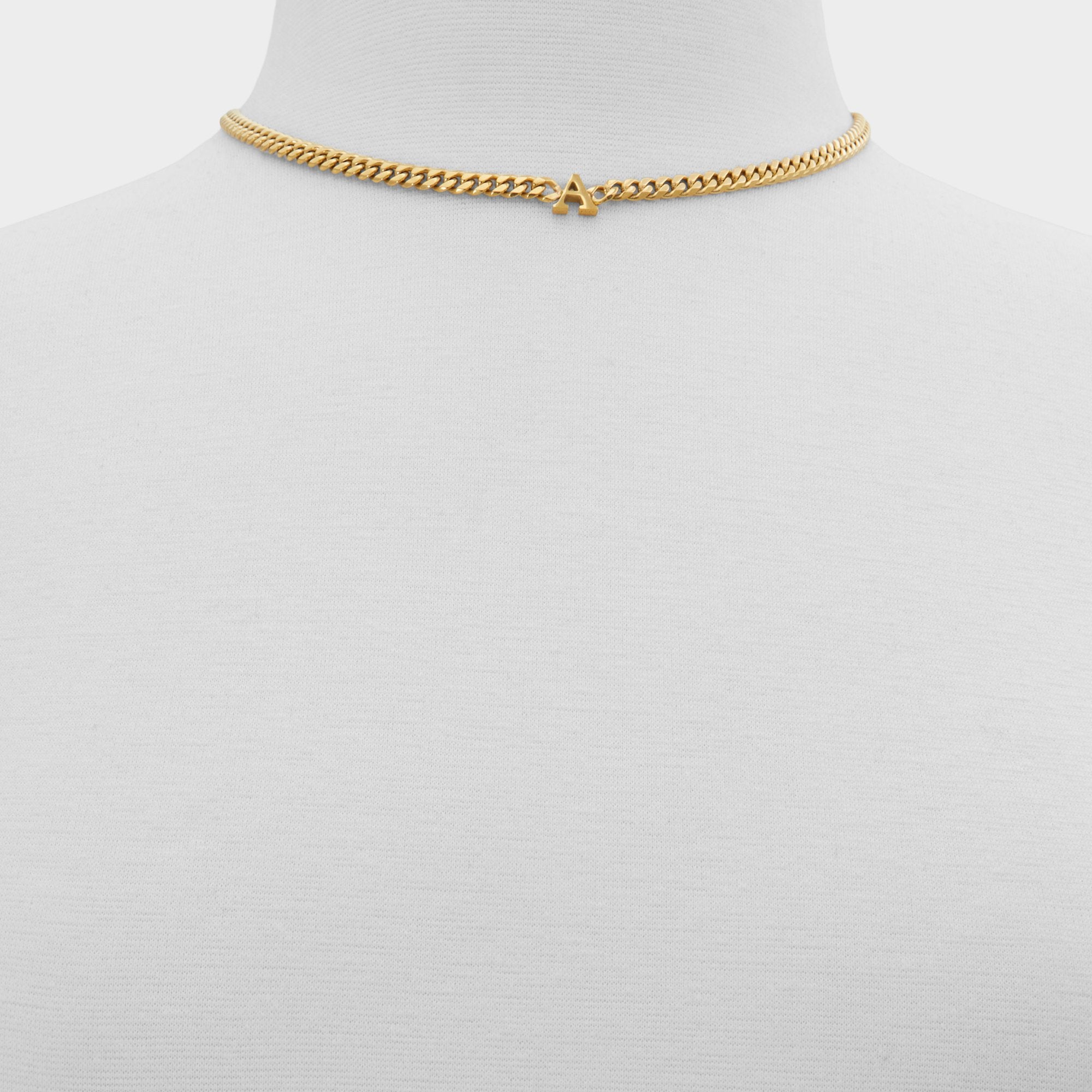 Aldo Yourletters Yellow Women's Necklaces - Necklace Women|Accessories