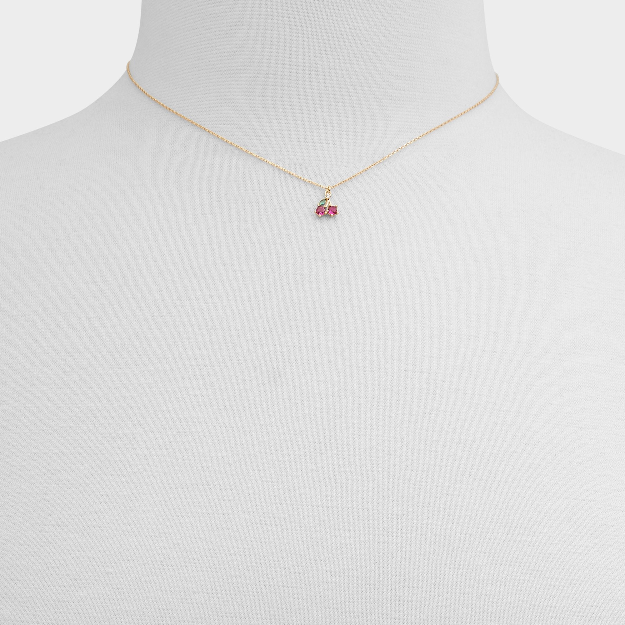 Aldo Cerisee Red Women's Gold plated - Necklace Women|Accessories