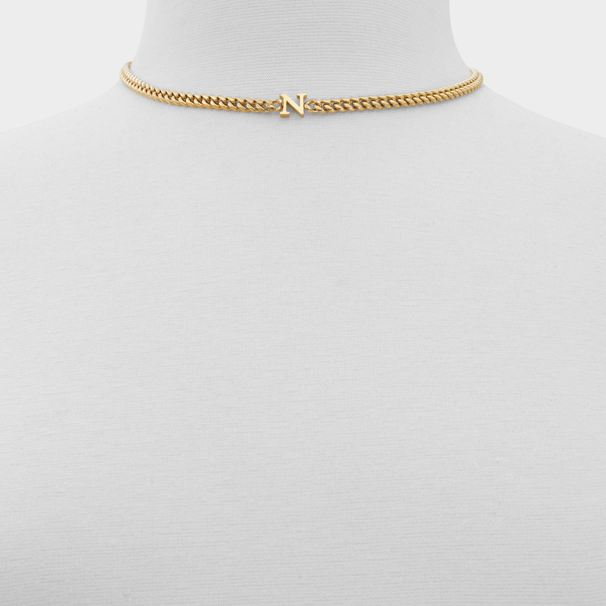 Aldo Yourletters Gold Women's Necklaces - Necklace Women|Accessories