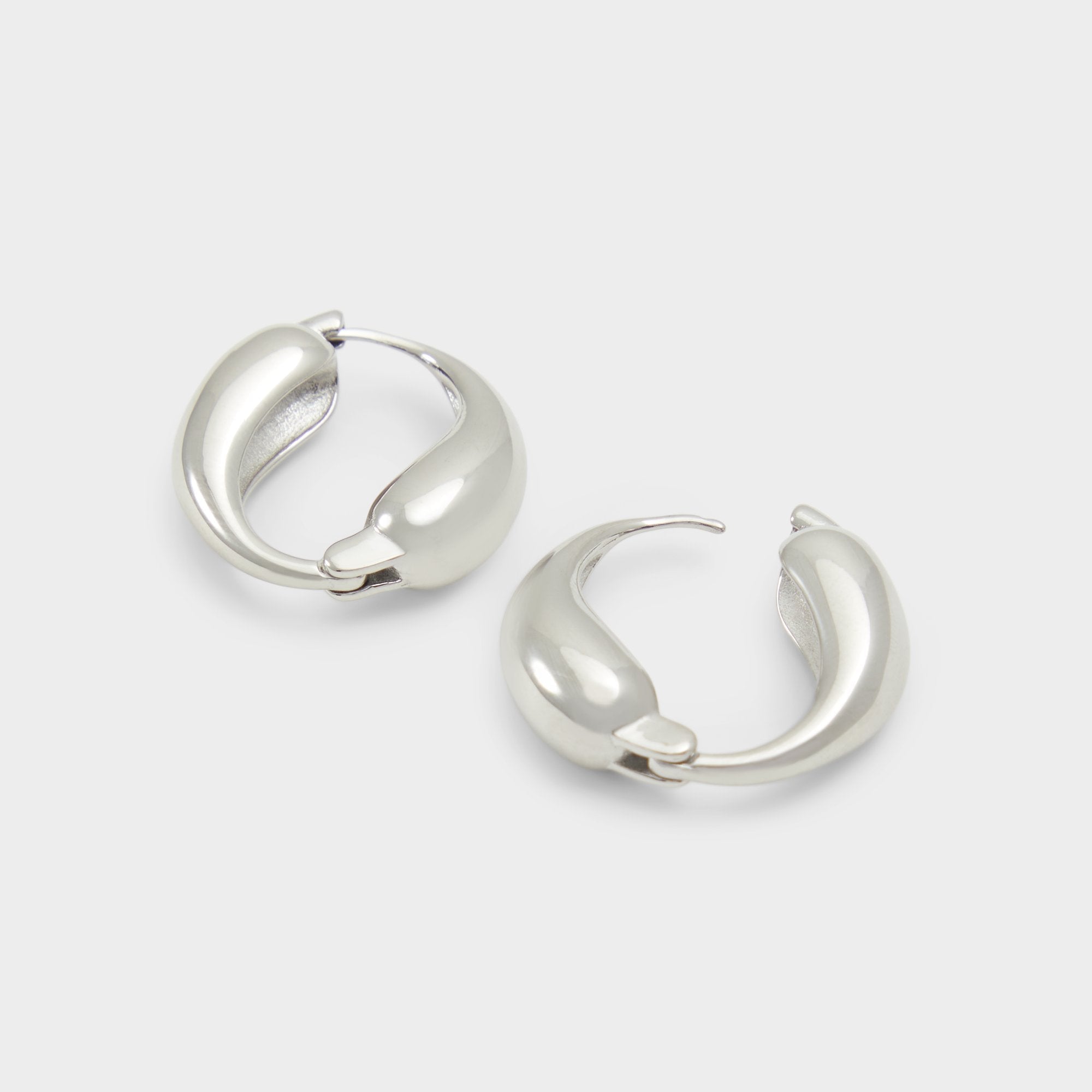 Aldo Cristyna Silver Women's Earrings - Hoop earrings Women|Accessories