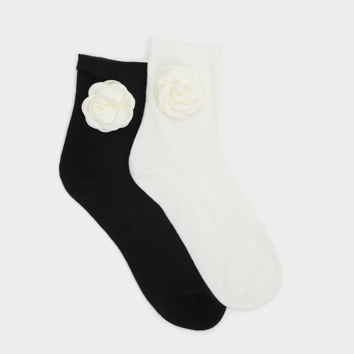 Aldo Rosettesocks Black/White Women's Socks - Socks Women|Accessories