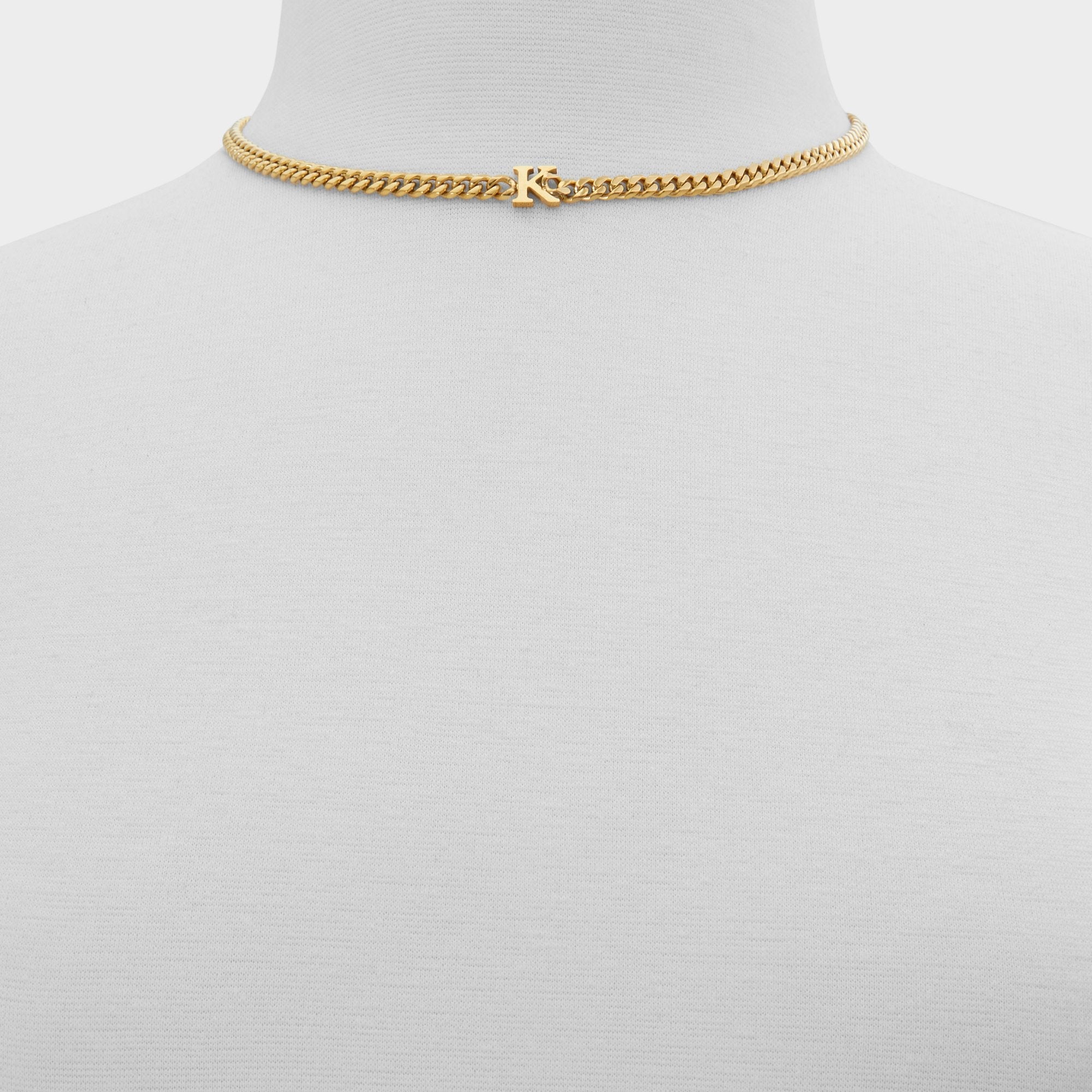 Aldo Yourletters Gold Women's Necklaces - Necklace Women|Accessories